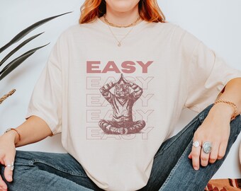 Camicia tigre facile, camicia tigre, camicia amante degli animali, regali di compleanno alla moda anno 2000, regalo per gli amanti della tigre, amanti dello yoga, camicia tigri, regalo per lei