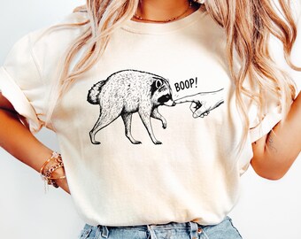 Jimothy Boop Raccoon Shirt, Seattle Raccoon Meme,Comfort Colors Tee, Jimothy Halloween Shirt,  Funny Meme Shirt, Spooky Trash Panda Gift