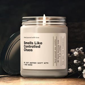 Nurse Preceptor Candle, Gift for World&#39;s Best Nurse crna, Nurse Preceptor Gift Idea, Funny Nurse Preceptor Gift, difference Maker thank you