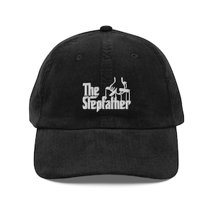 To my StepDad |  The StepFather | Father Day| Gift For step dad  from son daughter wife | Father day The Vintage corduroy cap