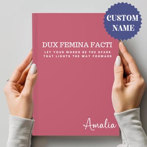 Custom PHD Dissertation Journaling, Doctoral Gift For Her Residency Medical School Nurse Preceptor Graduation psychology clinical notebook