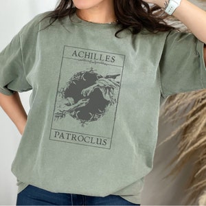 Song Of Achilles Shirt, Achilles And Patroclus Ancient History Bookish Shirt, Booklover Shirt Bookish Booktok Dark Academia Greek Mythology