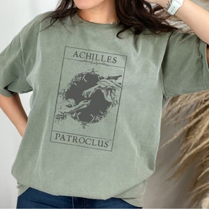 Song Of Achilles Shirt, Achilles And Patroclus Ancient History Bookish Shirt, Booklover Shirt Bookish Booktok Dark Academia Greek Mythology