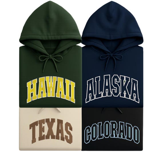 Moletom bordado personalizado, moletom com capuz bordado da