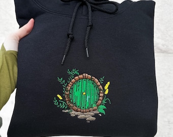 Fantasy Lover Bookish Shirt, Embroidered Crewneck, Bookish Merch, Embroidered Hoodie, Book Lover Gift