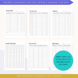 Remote Work Planner - Business Manage Task List - Work From Home Office ...