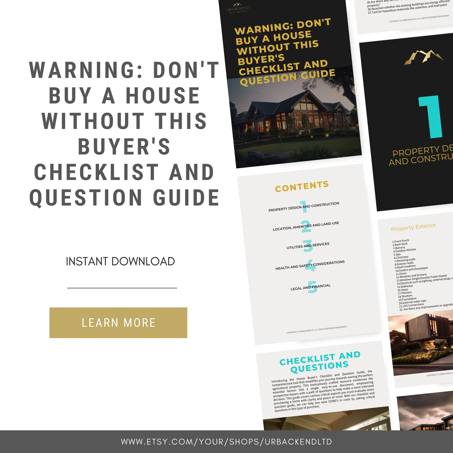 2024 Don’t Buy a House Without This Buyers Checklist and Question Guide