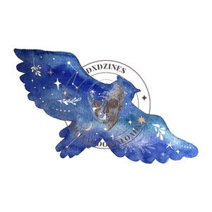 Flying Owl | Celestial Owl | Animal Guide Instant DIGITAL download