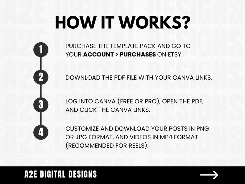 Millionaire Mindset Quotes: Black & Gold Instagram Posts (Canva Editable) image 9