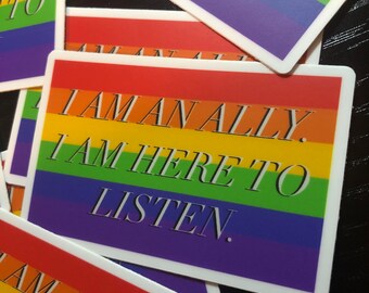 Ally Pride Vinyl Sticker