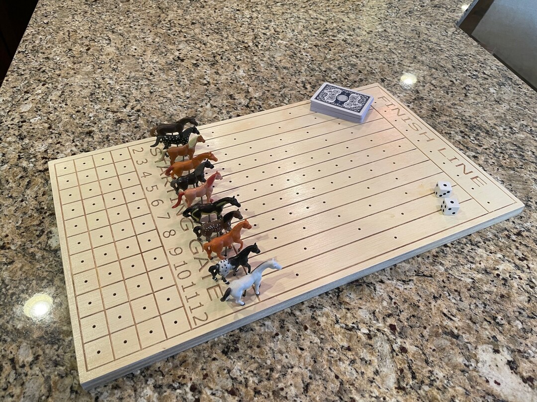 Horse Race Game Etsy