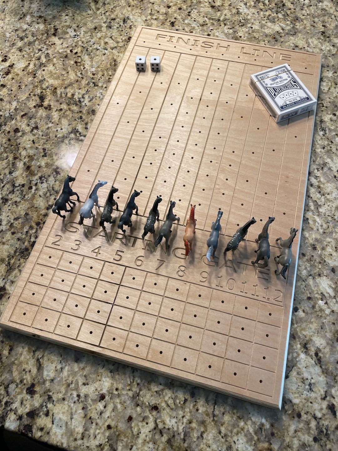 Horse Race Game Etsy