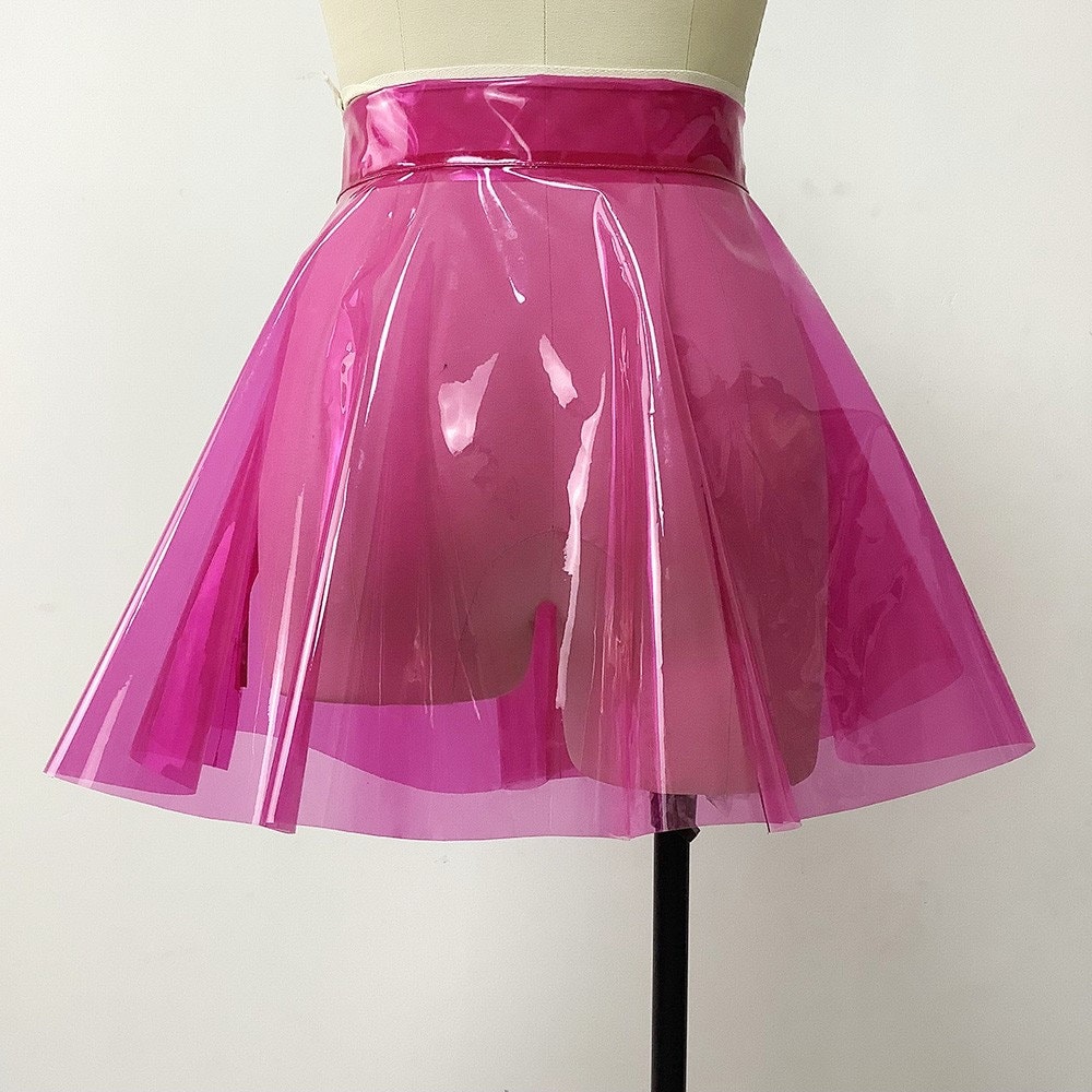 Colorful pvc skirt cheap