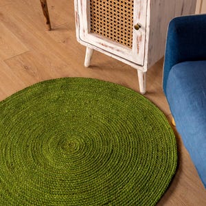 Round Jute Rug Boho Decor Rug Handwoven Rug Vintage Rug Circle Rug Home Decor Small Rug Bath Mat Doormat Rug Home Decor Rug Outdoor Rug