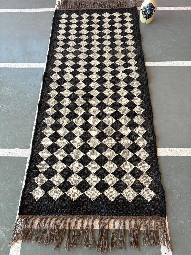 Wool  Kilim Rug Large Rug Living Room Rug Decorative Rug Traditional, wool Jute Kitchen Area Rug Hallway Sisal Rug Kilim 8x10 Home Decor Rug