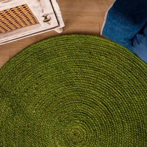 Round Jute Rug Boho Decor Rug Handwoven Rug Vintage Rug Circle Rug Home Decor Small Rug Bath Mat Doormat Rug Home Decor Rug Outdoor Rug