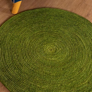 Round Jute Rug Boho Decor Rug Handwoven Rug Vintage Rug Circle Rug Home Decor Small Rug Bath Mat Doormat Rug Home Decor Rug Outdoor Rug