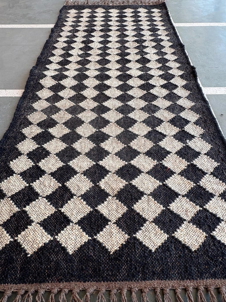 Wool  Kilim Rug Large Rug Living Room Rug Decorative Rug Traditional, wool Jute Kitchen Area Rug Hallway Sisal Rug Kilim 8x10 Home Decor Rug