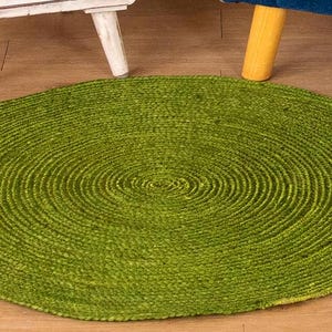 Round Jute Rug Boho Decor Rug Handwoven Rug Vintage Rug Circle Rug Home Decor Small Rug Bath Mat Doormat Rug Home Decor Rug Outdoor Rug