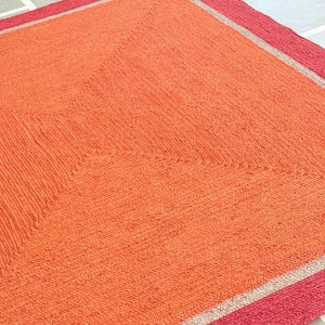 Natural Jute Rug- Handcrafted Rug Vintage Rug Hallway Rug Handmade Rug Bohemian Rug, Fabulous Rug Outdoor Rug Braided Jute Rug Bedroom Rug