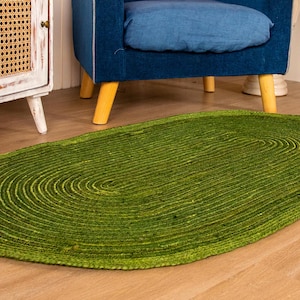 Oval Rug For Entryway Custom Size Boho Decor Large Area Rug Handmade Oval Area Rug Vintage Braided Rug Bathroom Decorative Carpet Rugs
