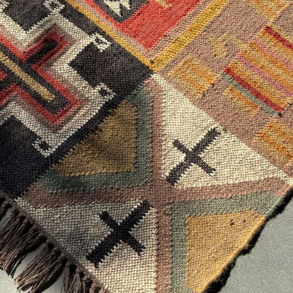 Traditional area rug Handmade Wool Rug Living Room rug Washable Rug Boho Decor Rug Area  8x10 Flat Weave Rug South West Rug 9x12 Kilim Rugs