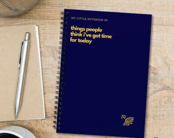 Funny Work Notebook: Sarcastic Gift for Coworker