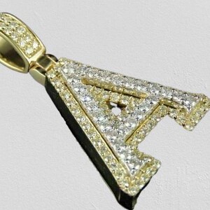 Ice-Out 3 CTW Real Moissanite Pendant | Personalized "Name Pendant" for Men | Hip Hop Style Charm | Perfect Christmas Gift