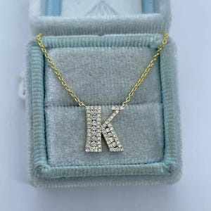 Real Moissanite Pendant | 1.50Ct Men's Customisable "Letter Pendant"| Custom Charm| Hip Hop Pendant | Christmas Gift, Gift for Love