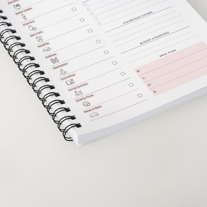 Busy Mom Planner: Printable Family Organizer (PDF Download A4/US Letter Size) image 12
