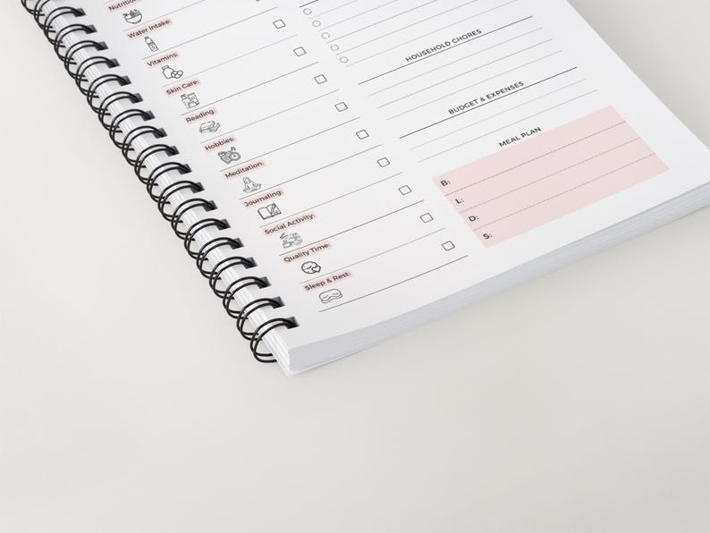 Busy Mom Planner: Printable Family Organizer (PDF Download A4/US Letter Size) image 12