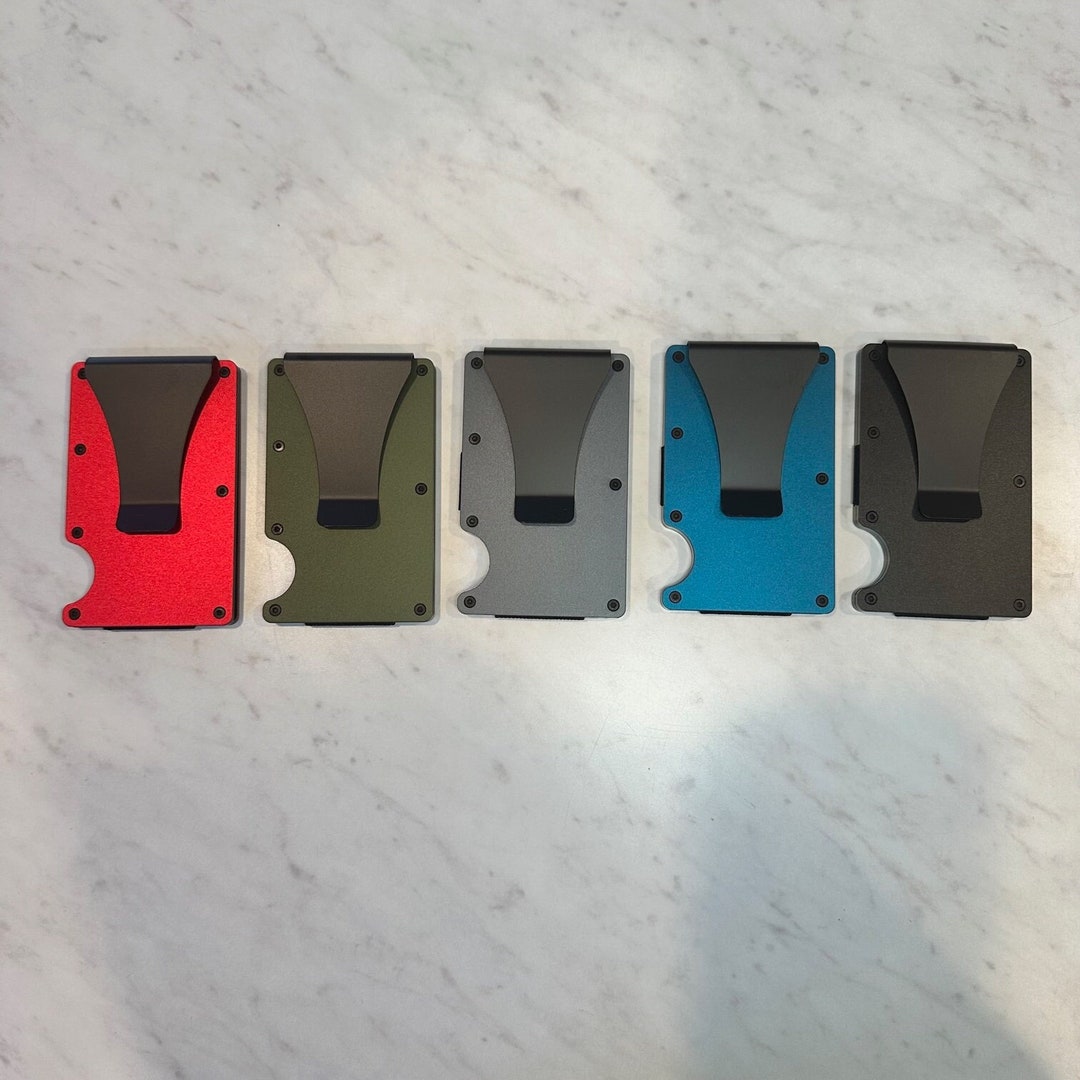 Minimalist Wallet, RFID Blocking Wallet, Mens Wallet, Laser Blanks