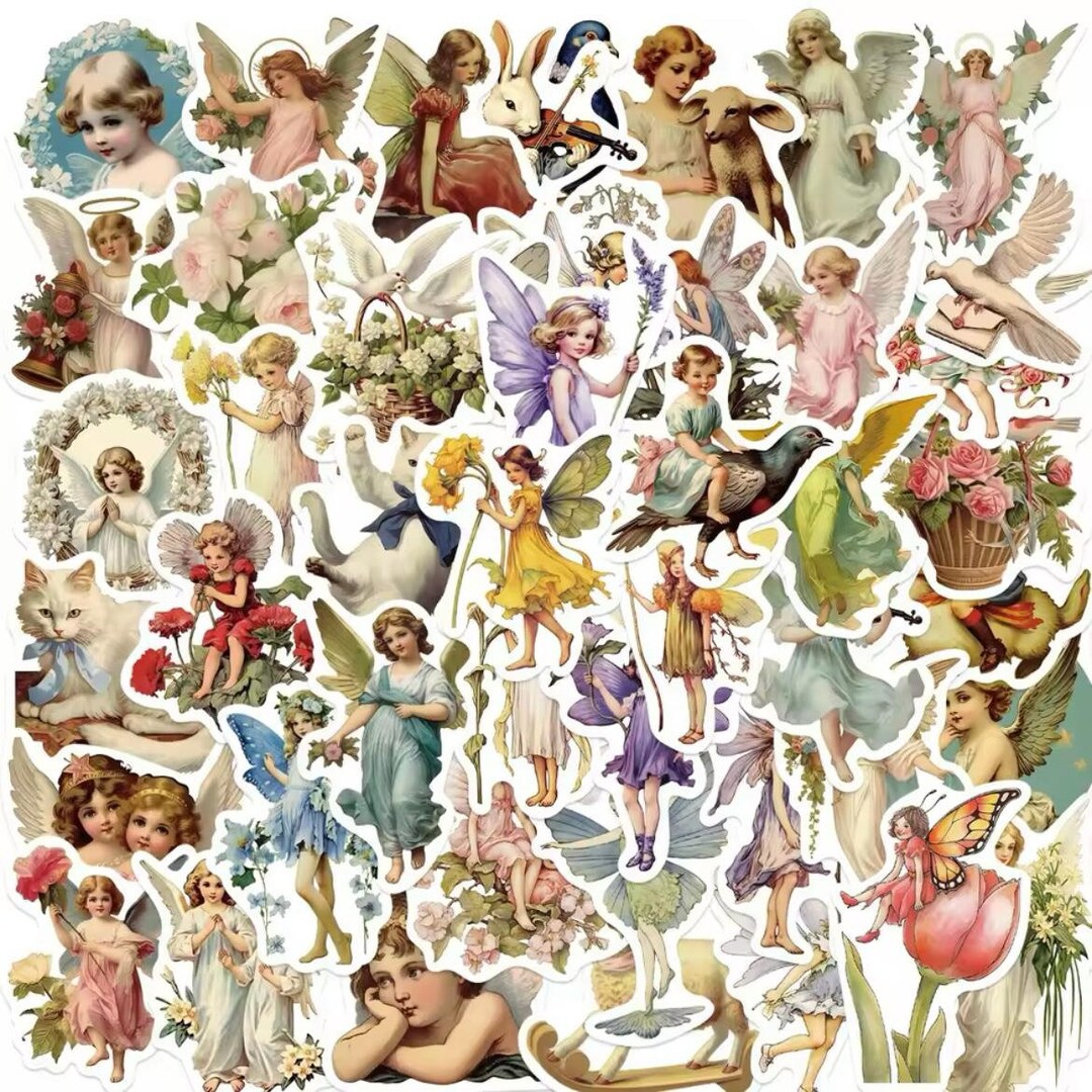 Angel Sticker Meme 50 Angel Stickers Memes, Hilarious, Laptop Stickers, Waterproof ...