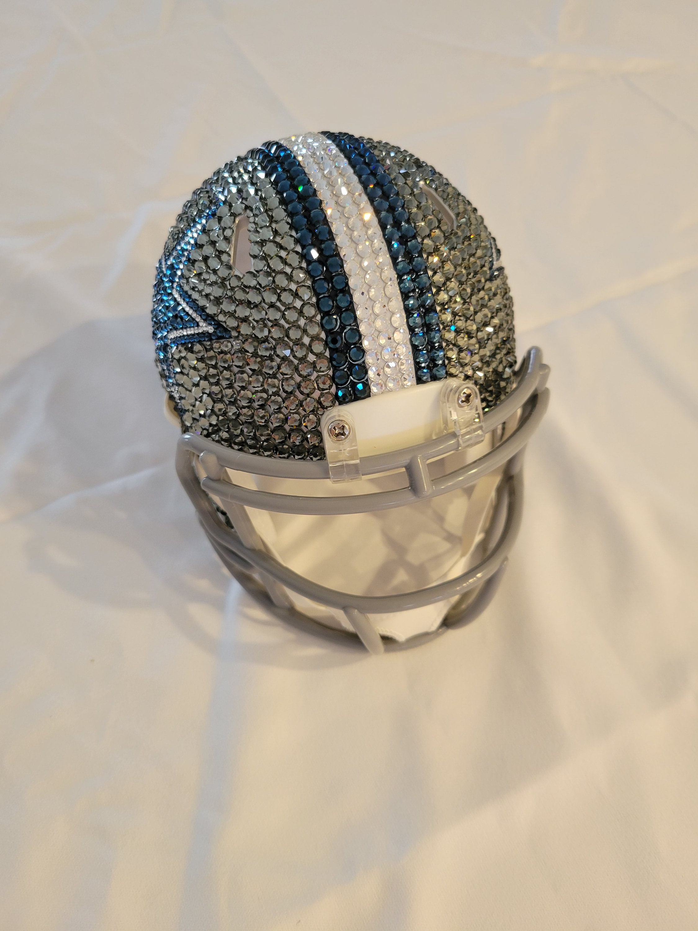 スワロフスキークリスタル ダラス・カウボーイズ ミニヘルメット NFL