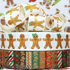Gingerbread Grosgrain Ribbon 3 Yards