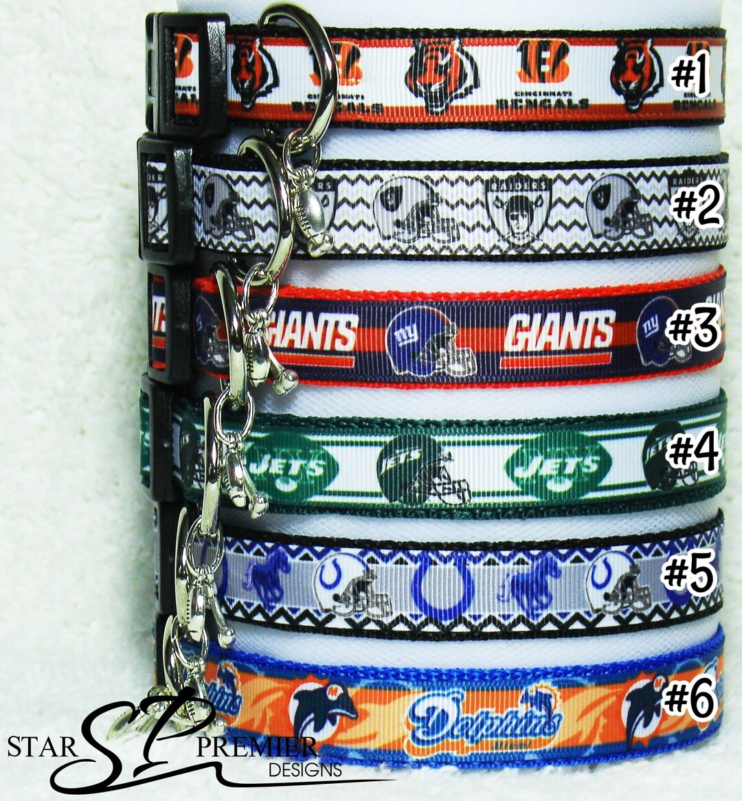 Football Dog Collars small Breeds Etsy