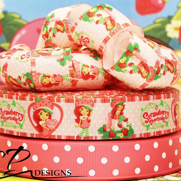 Cartoon Ribbon 3 Yards or 3 Flatbacks