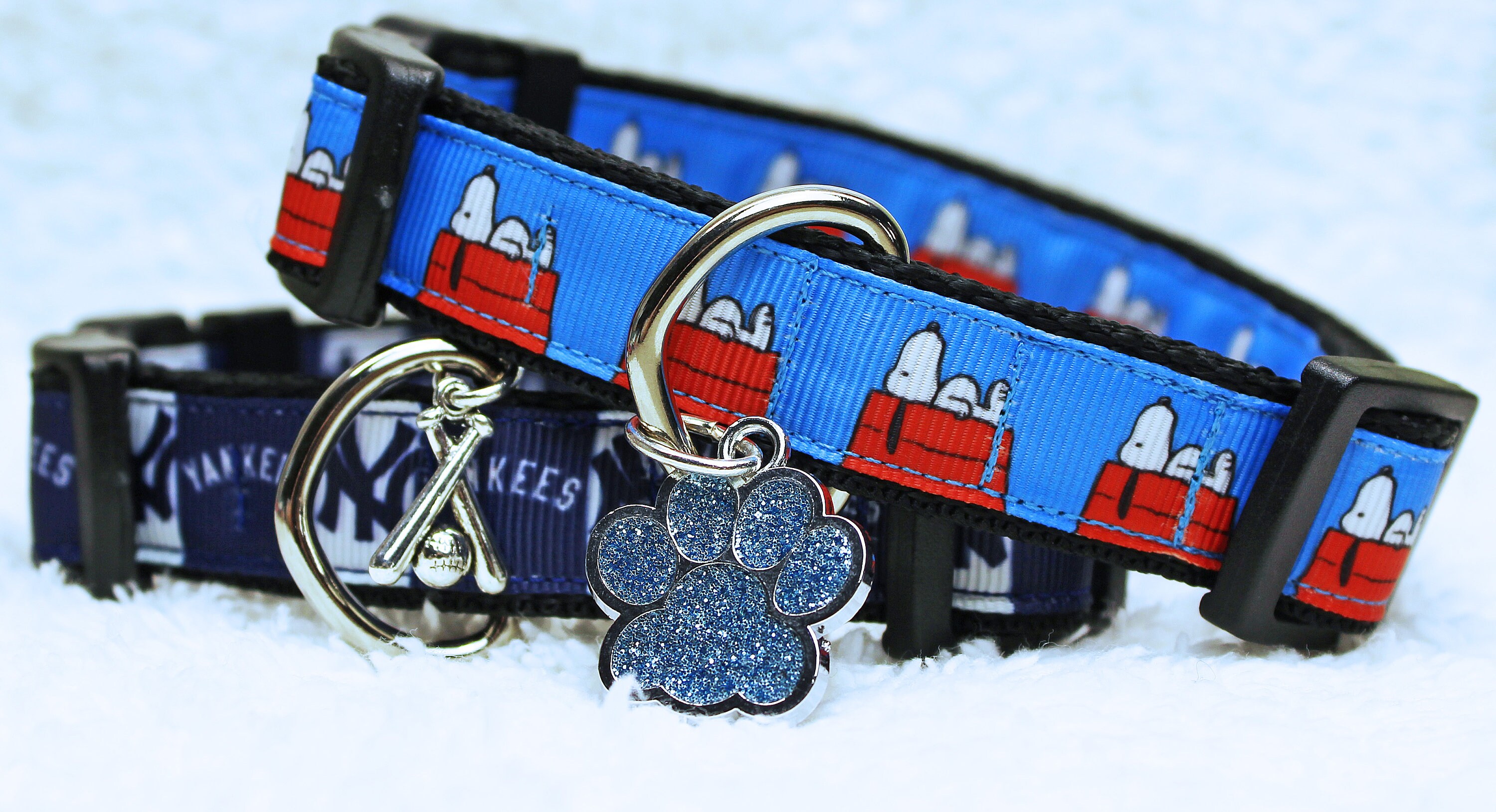 Baseball Dog Collars small Breeds Etsy