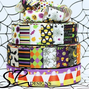 Halloween Grosgrain Ribbon 3 Yards