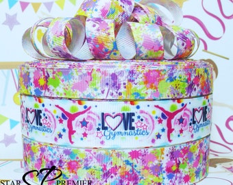 Gymnastics Grosgrain Ribbon 3 Yards