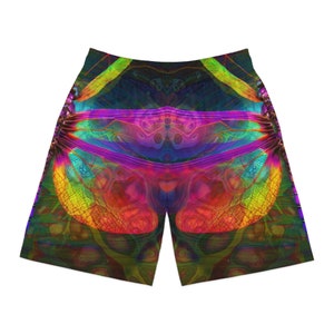 Radiant Dragonfly Men&#39;s Jogger Shorts