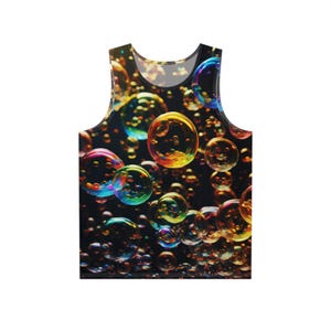 Irridescent Bubbles Men&#39;s Tank