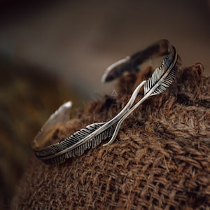 silver feather bracelet ,Sterling silver bracelet ,men bracelet silver bracelet ,mens bracelet ,sterling silver bangle