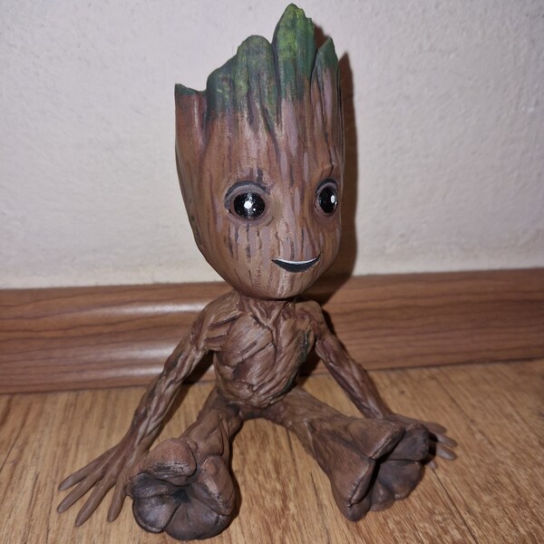 Marvel lächelndes Baby Groot aus Guardians of the Galaxy 2