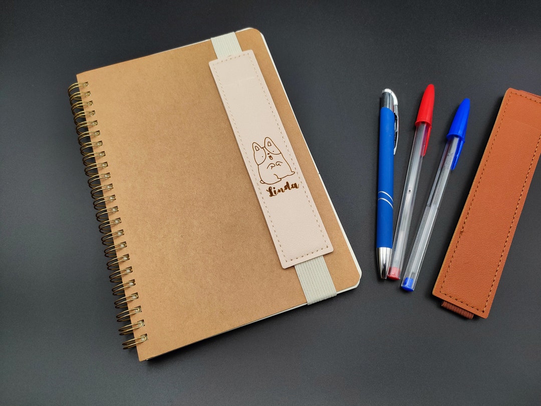 Personalized Penholder Pen Holder for Notebook Notepad Diary Etsy