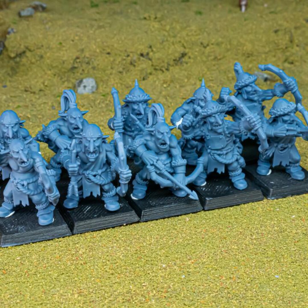 Gettabolli Goblin - Highlands Miniature - 28 mm - tribù steppa