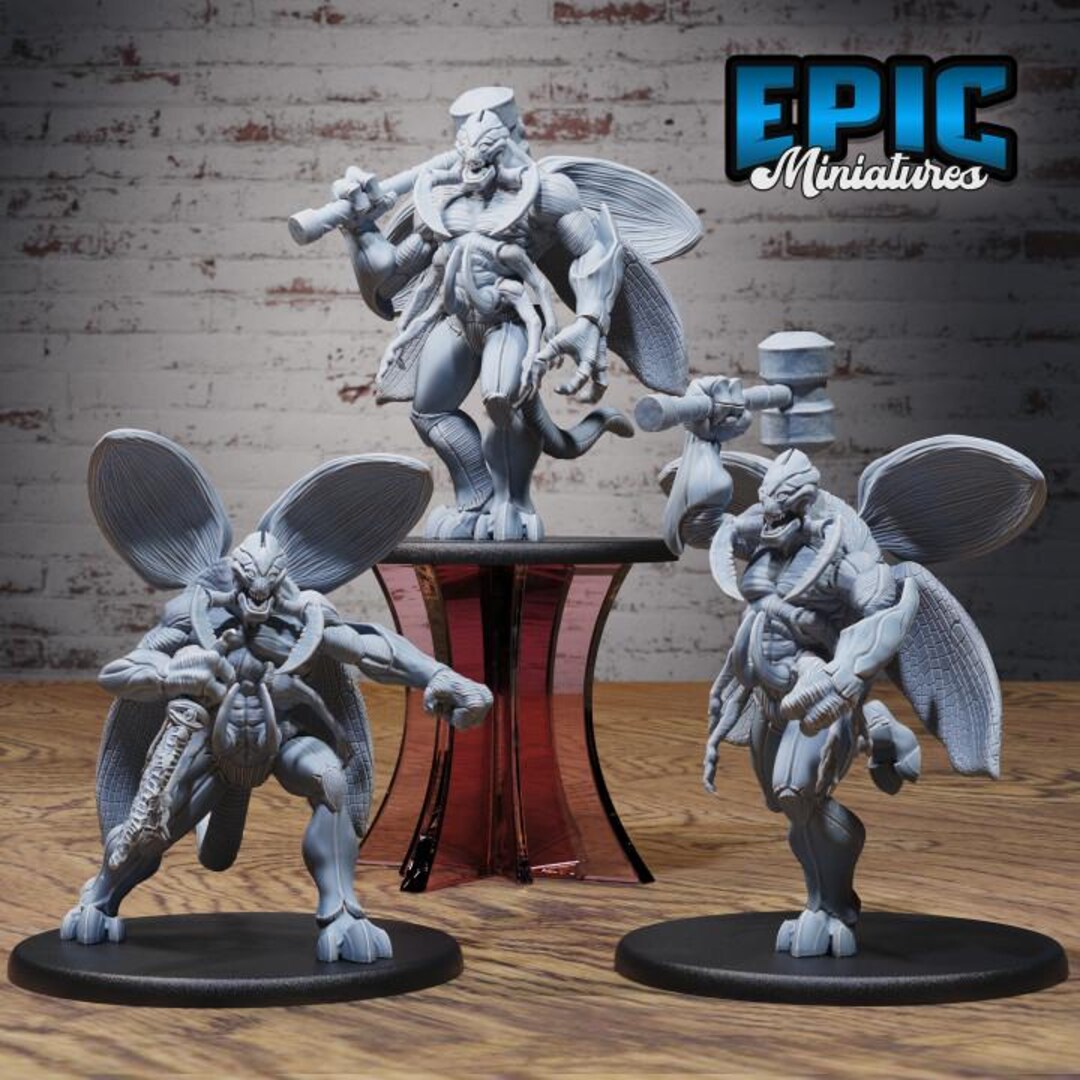 Demonic Insect General Set / Insectoid Devil / Winged Demon Lord ...