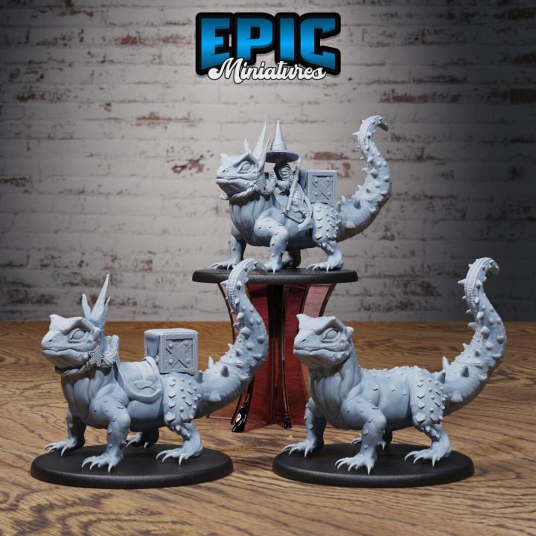 Hunters Guild Lizard Tamer Riding Set / Dragonborn Beast / Draconic War ...