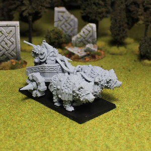 Dwarf War chariot - MOMMiniatures