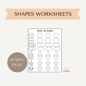 Printable Shapes Worksheets | Fun and Educational Activities for Kids ...